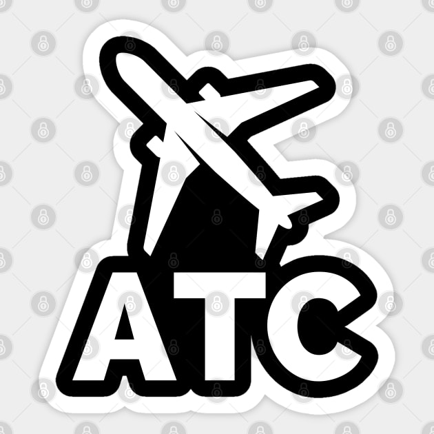 ATC (Air Traffic Controller) Sticker by Jetmike